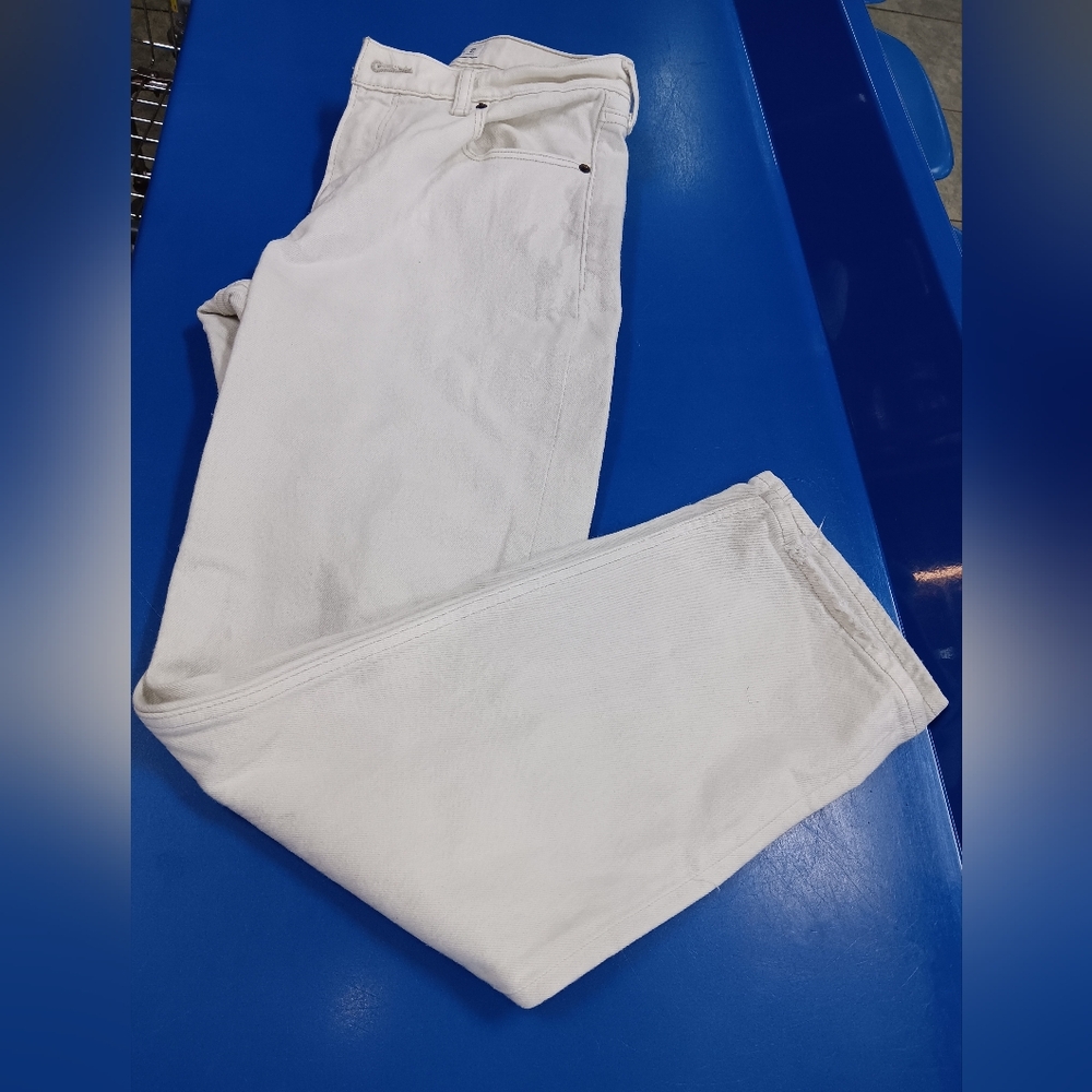 White Denim Jeans smoll elastic